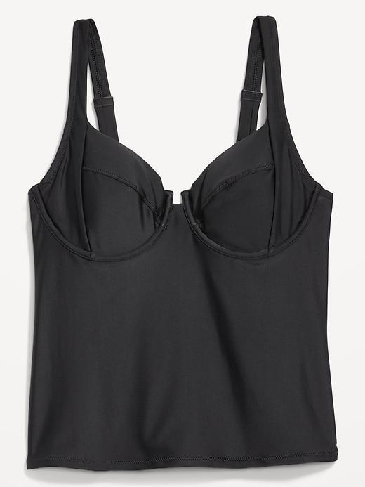 Underwire Tankini Swim Top Product Image