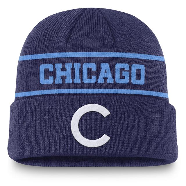 Mens Nike Royal Chicago Cubs Cooperstown Collection Rewind Terra Cuffed Knit Hat Product Image