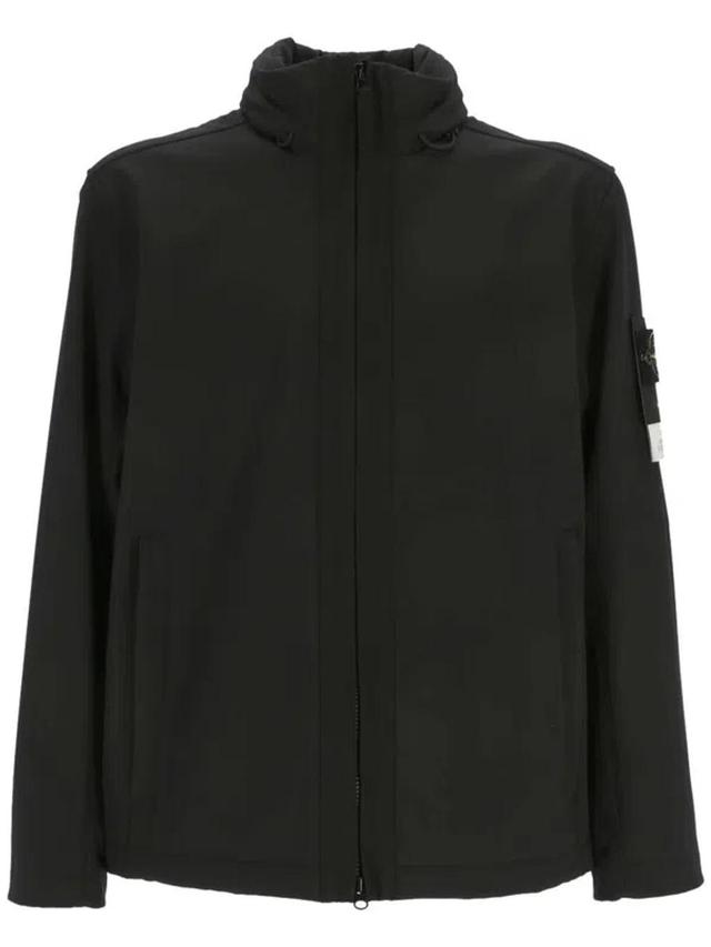 STONE ISLAND Jackets In Black Product Image