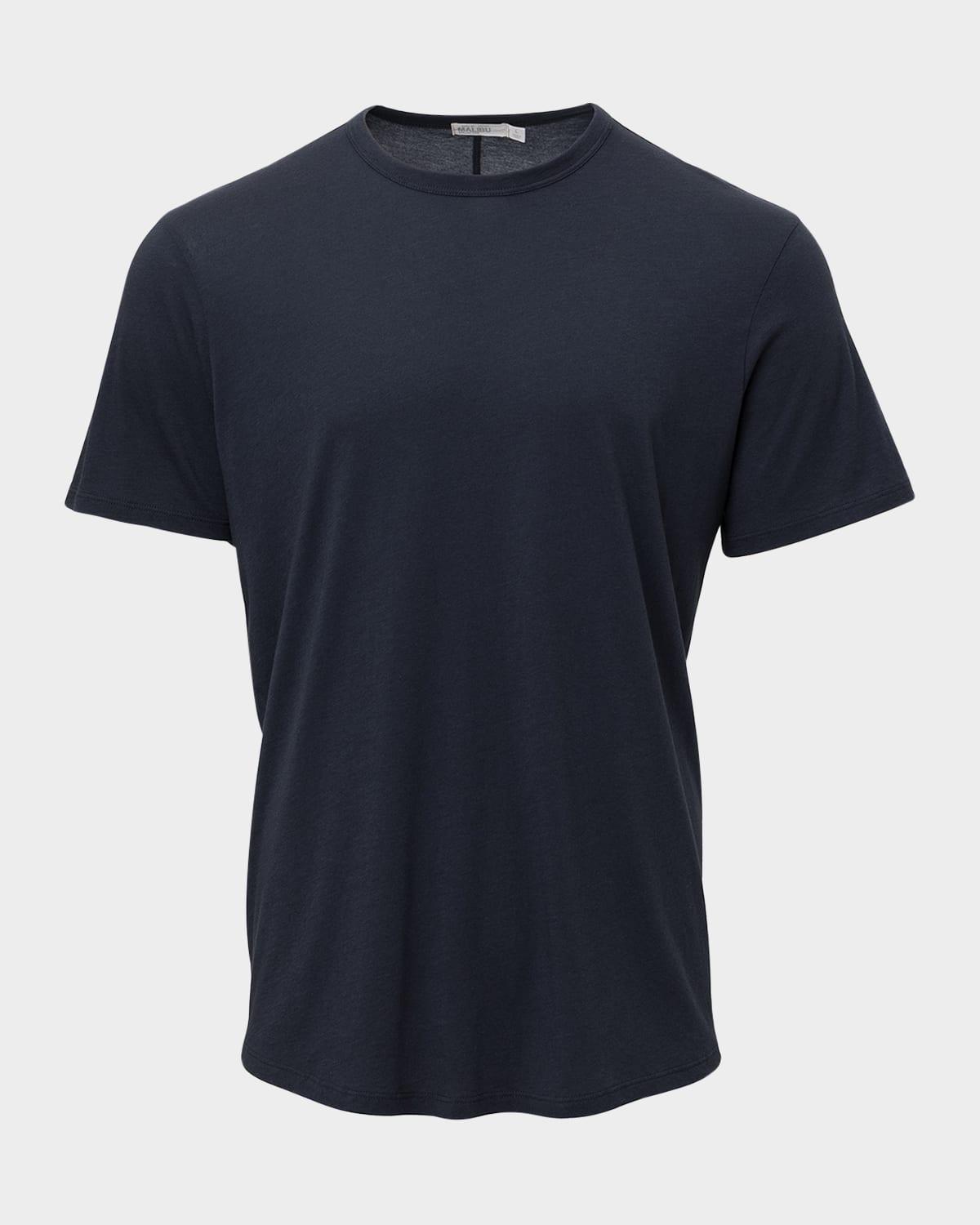 Mens Malibu Collection Cotton Modal Crewneck T-Shirt Product Image