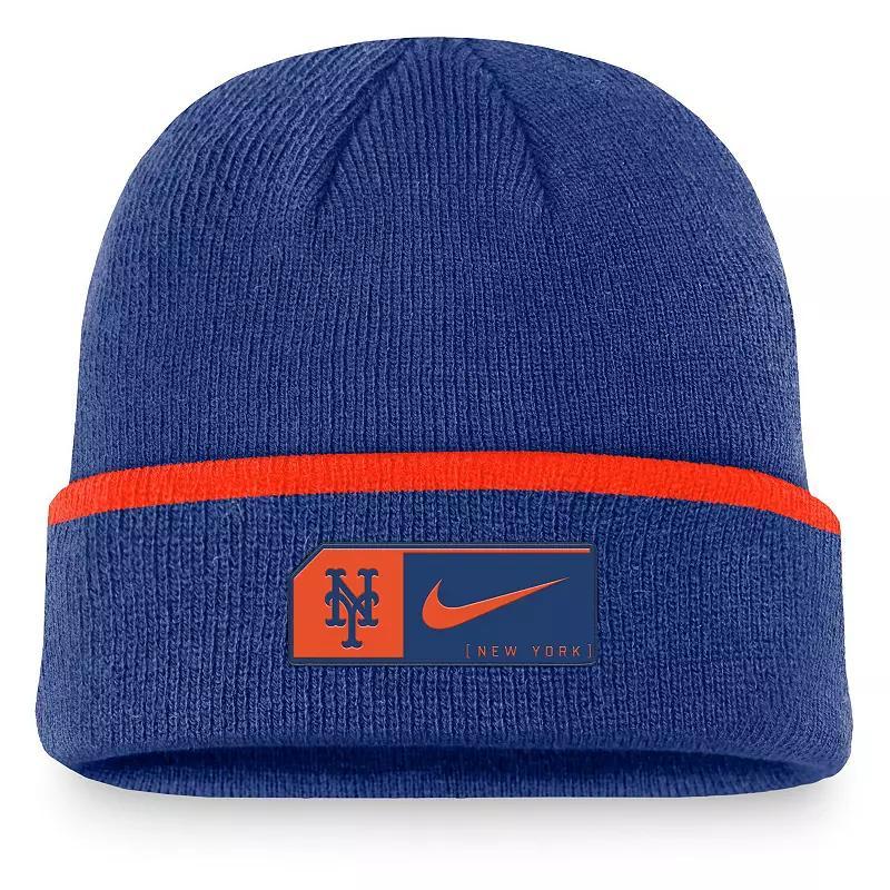 Mens Nike Royal New York Mets Terra Cuffed Knit Hat Product Image