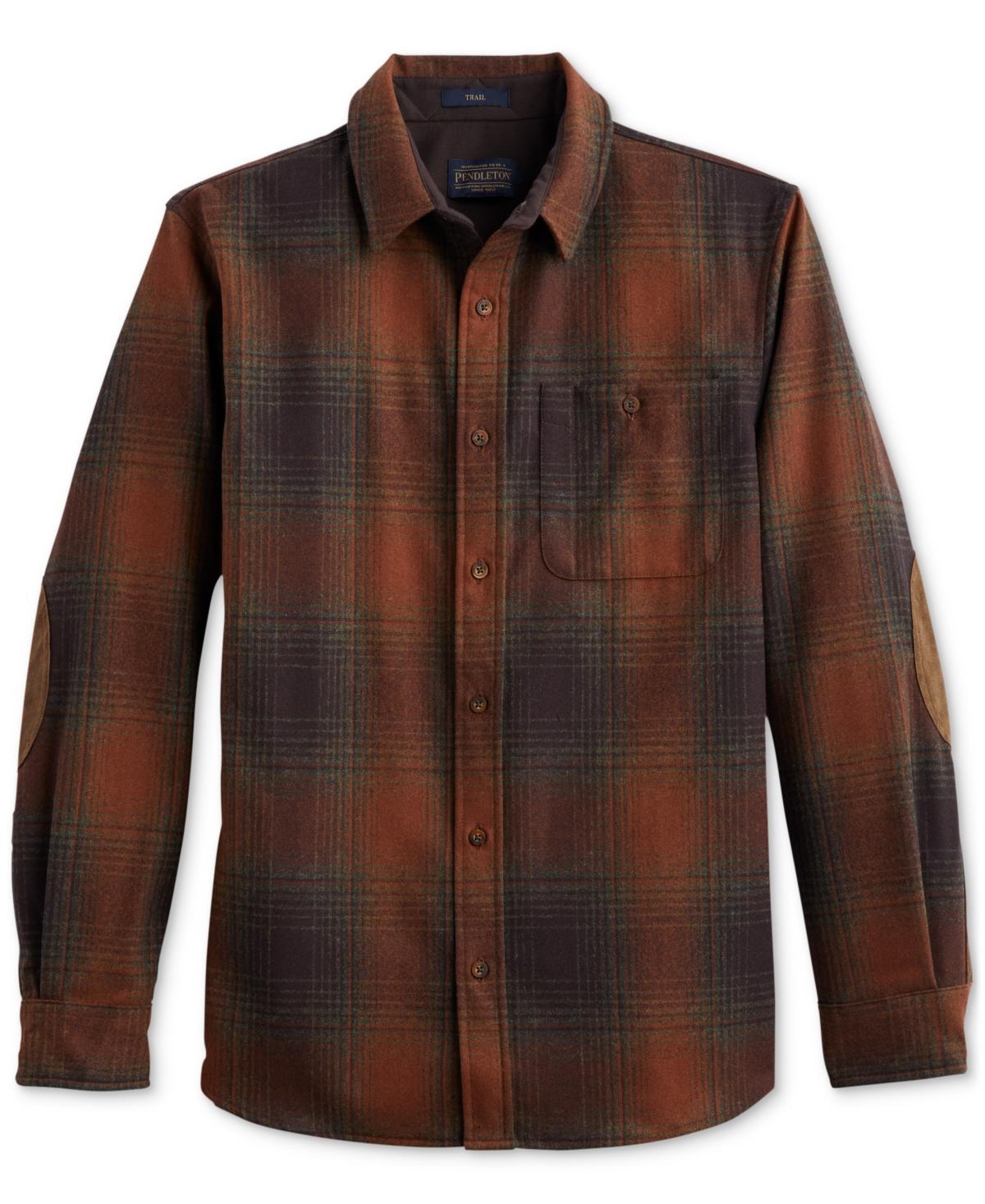 Pendleton Men's Trail Shirt Brown Ombre Multi Stripe Product Image