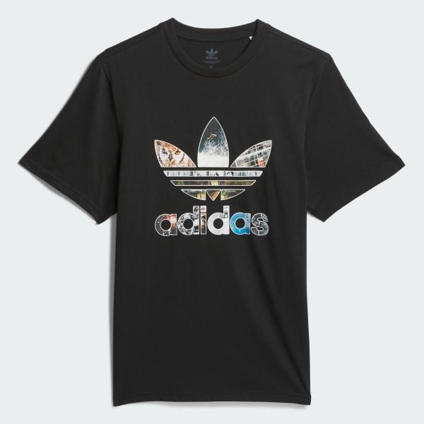 adidas Dill Graphic Tee Black M Mens Product Image