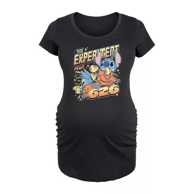 Disneys Lilo & Stitch Maternity Experiment 626 Graphic Tee, Womens Product Image