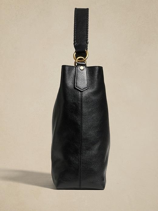 Leather Bucket Bag Product Image