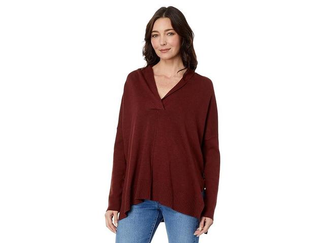 Lilla P Oversized Shawl Collar Sweater Women's Clothing Product Image