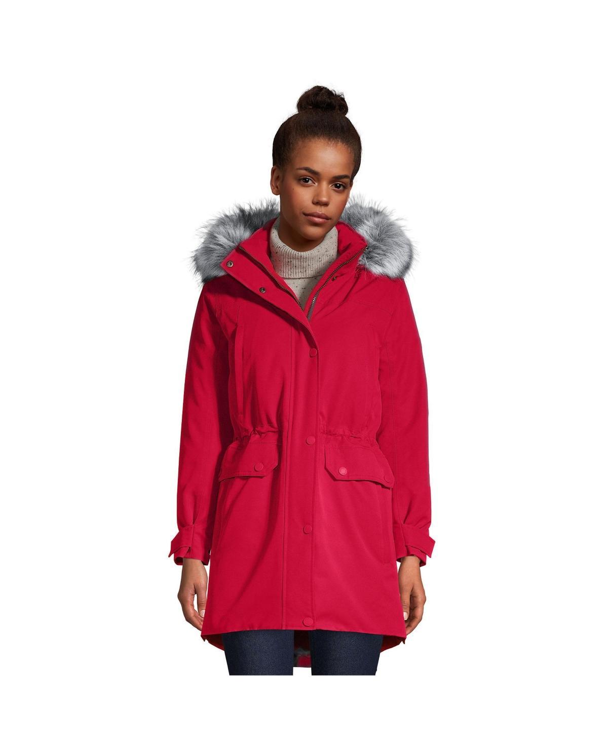 Womens Lands End Expedition Down Waterproof Winter Parka Product Image