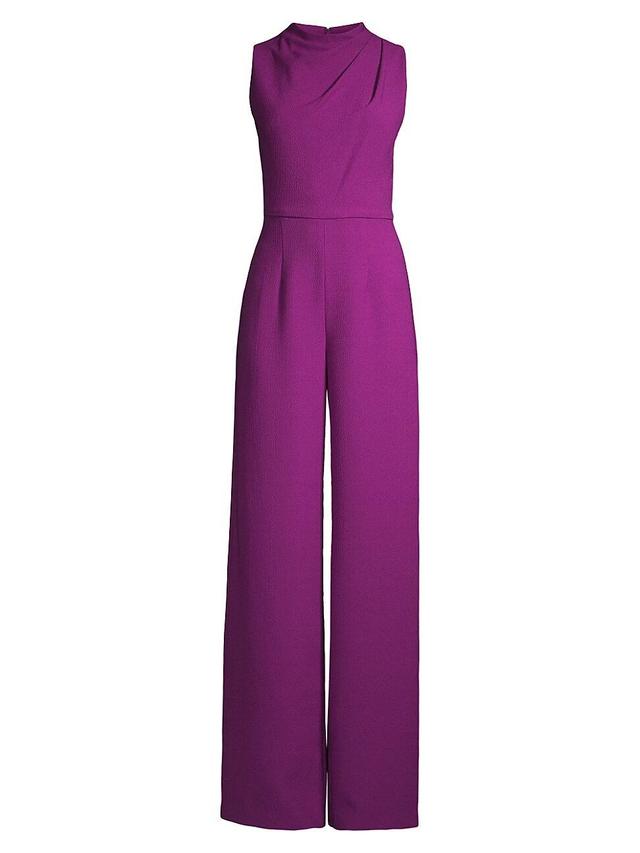 Womens Corinne Sleeveless Flared-Leg Jumpsuit Product Image