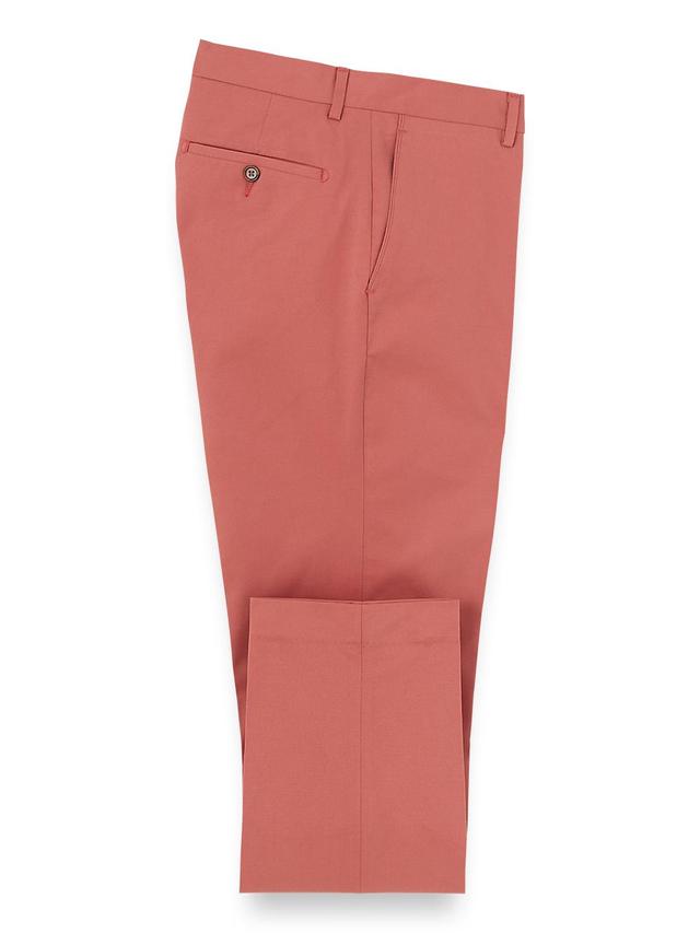 Cotton Stretch Twill Pants - Blue Product Image