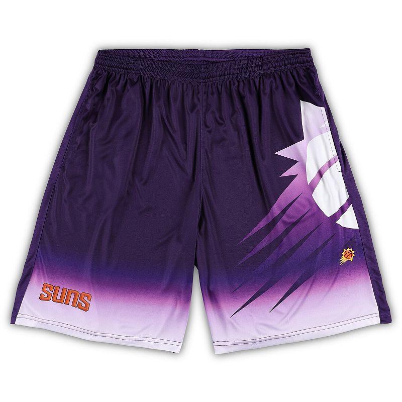 Mens Fanatics Branded Purple Phoenix Suns Big & Tall Graphic Shorts Product Image