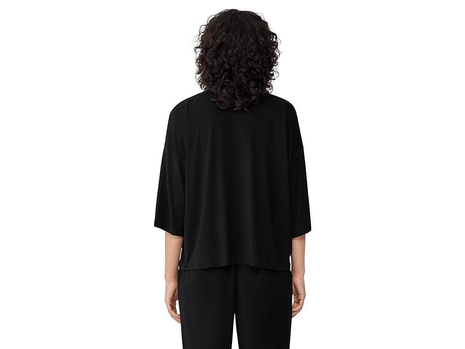 Eileen Fisher Boxy Tee Women's Clothing Product Image