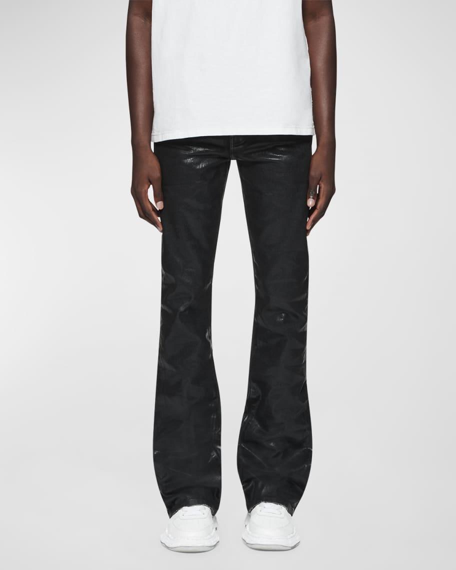 Men's Coated Flare Jeans Product Image