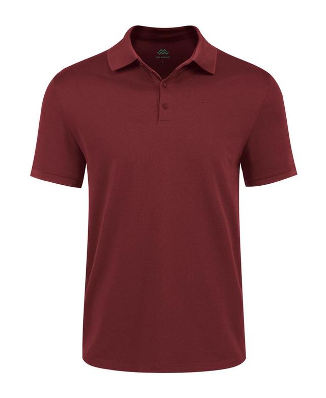 Mens Classic-Fit Cotton-Blend Pique Polo Shirt Product Image