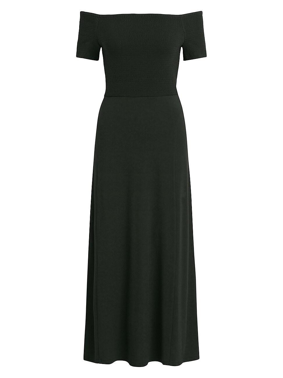 Womens The Genevieve Off-The-Shoulder Maxi Dress Product Image