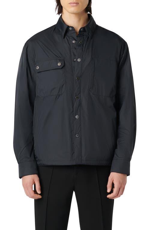 Bugatchi Water Resistant Nylon Shirt Jacket Product Image