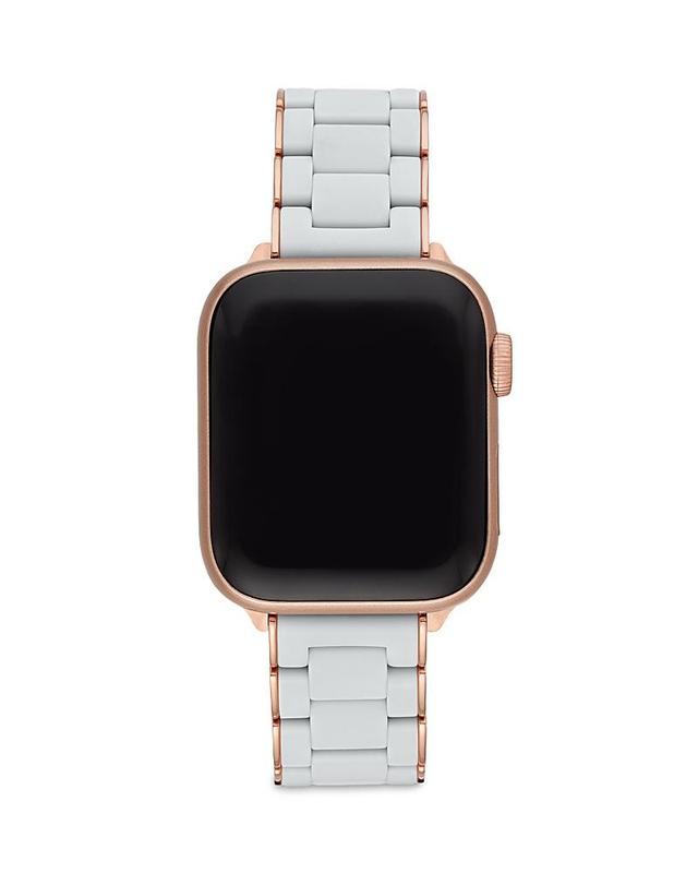 Womens Apple Watch Rose Goldtone Stainless Steel Bracelet Strap/38/40/41 & 42/44/45/49MM Product Image