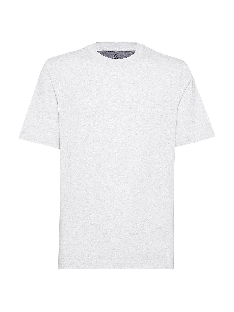 Mens Cotton Jersey Crew Neck T Shirt Product Image