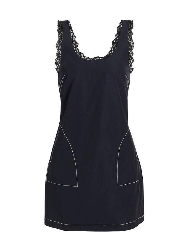 Womens Kait Lace-Trim Tank Minidress Product Image