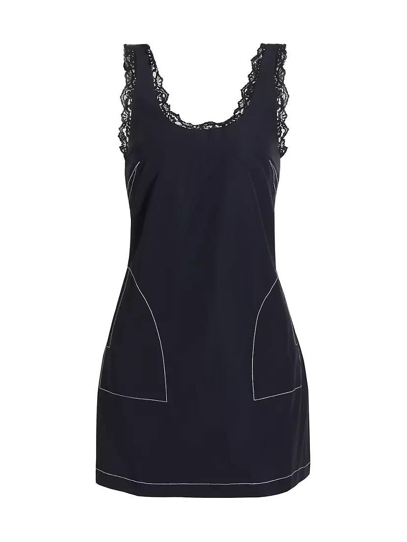 Kait Lace-Trim Tank Minidress product image