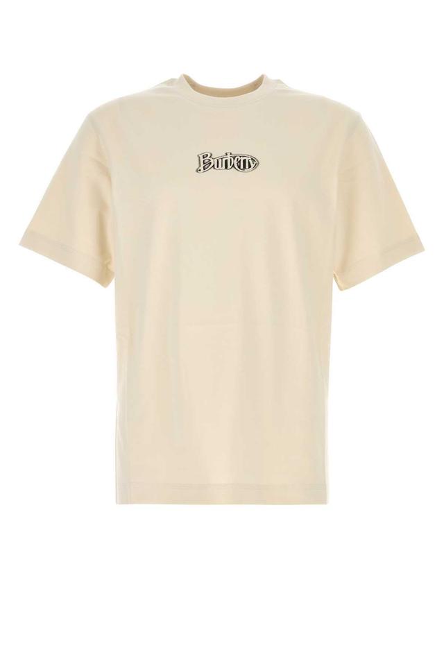 BURBERRY T-shirt In Cream Product Image