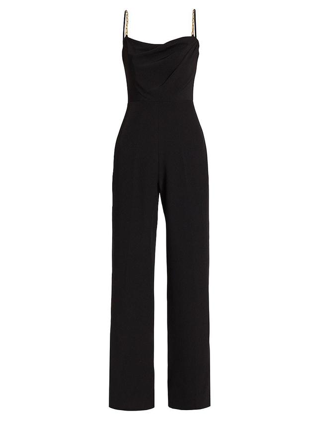 Womens Brea Stretch Crepe Wide Jumpsuit Product Image