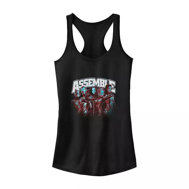 Juniors Marvel Women Avengers Assemble Group Shot Tank Top, Girls Product Image