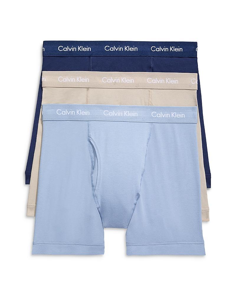 Calvin Klein Cotton Stretch Solid Boxer Briefs 3 Product Image