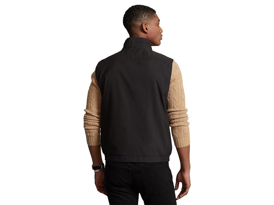 Polo Ralph Lauren Twill Mockneck Vest Men's Vest Product Image