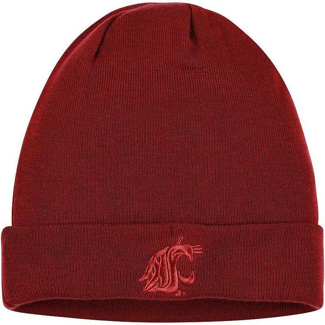 Mens Nike Crimson Washington State Cougars Tonal Cuffed Knit Hat Product Image