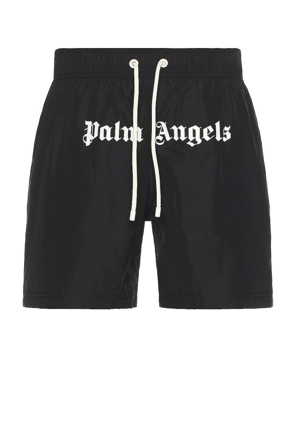 Palm Angels Classic Logo Swim Trunks Product Image