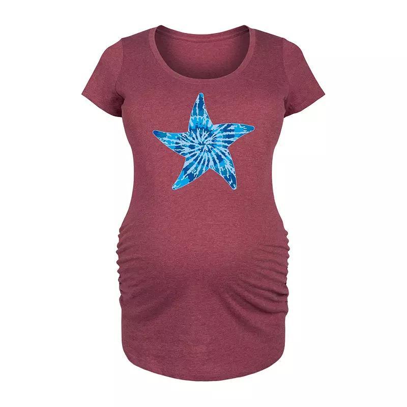 Maternity Wasnt Getting Out Of The Car Graphic Tee, Womens Blue Product Image