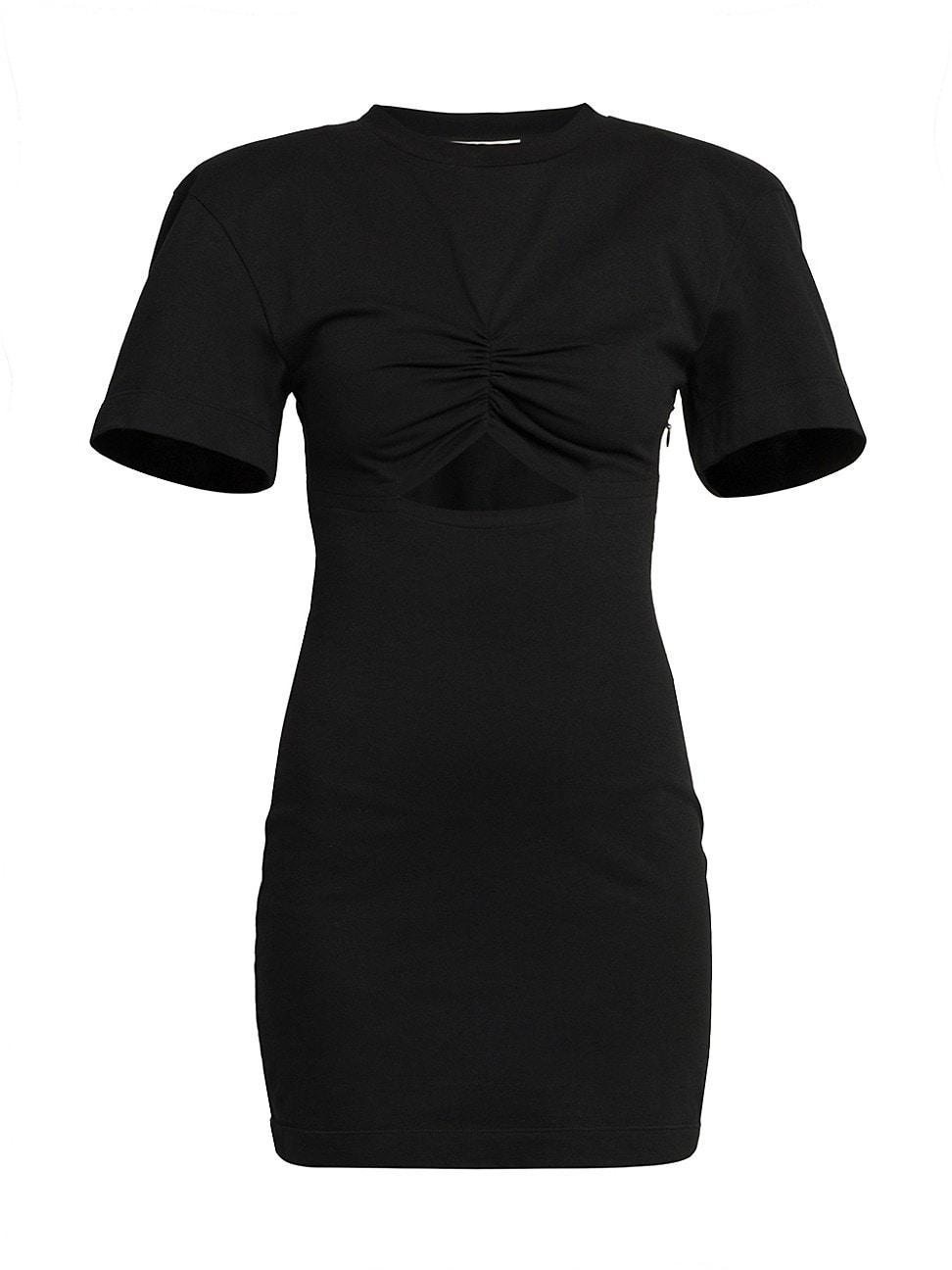 Womens Cut-Out Mini T-Shirt Dress product image