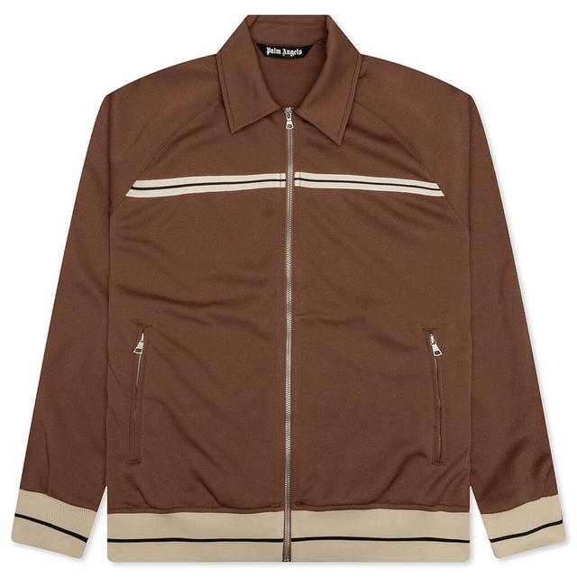 Mini Tape Track Jacket - Brown/Off-White Male Product Image