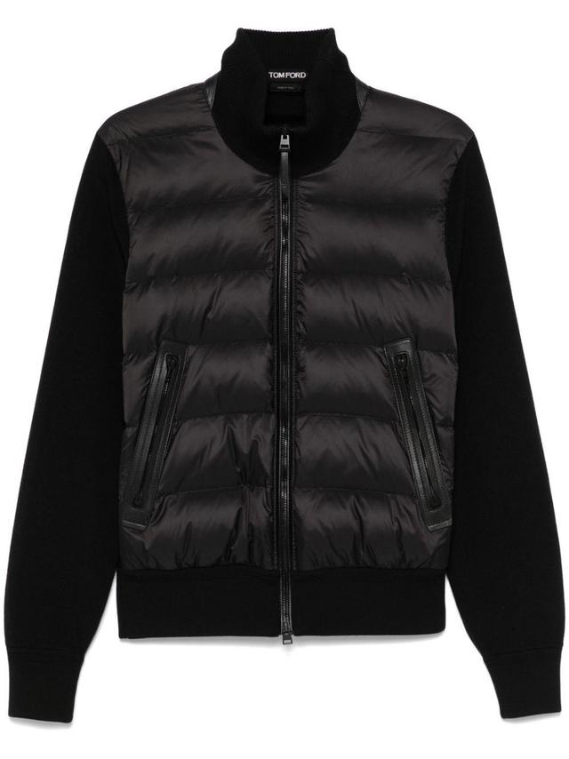 panelled down jacket Product Image