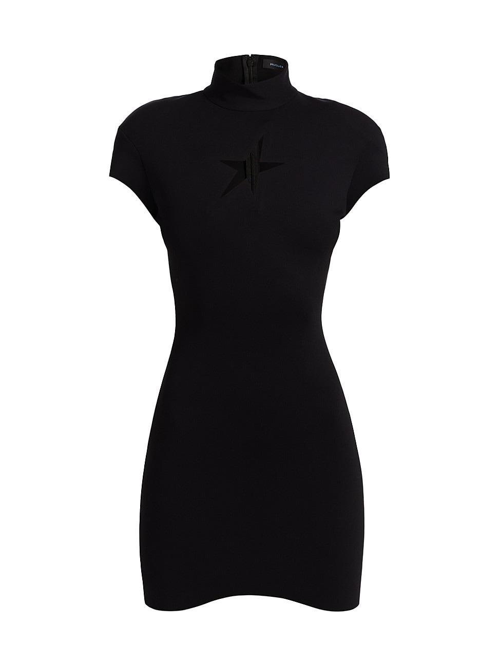 Womens Star Cut-Out Minidress Product Image