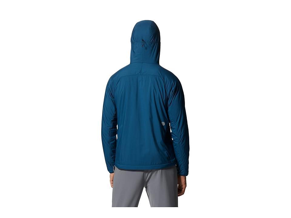 Mountain Hardwear Kor Airshell Warm Jacket (Dark Caspian) Men's Clothing Product Image