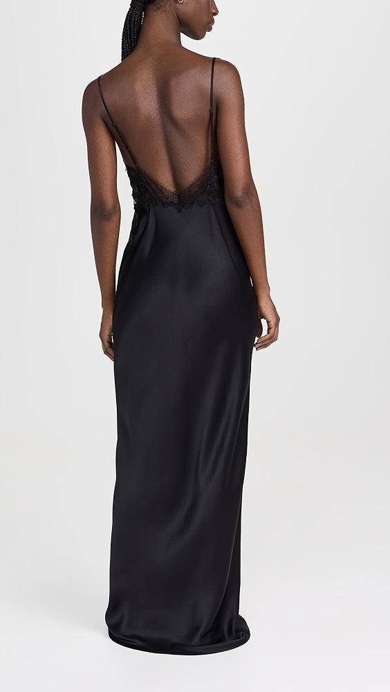 Kiki De Montparnasse Lace Inset Maxi Slip Dress | Shopbop Product Image