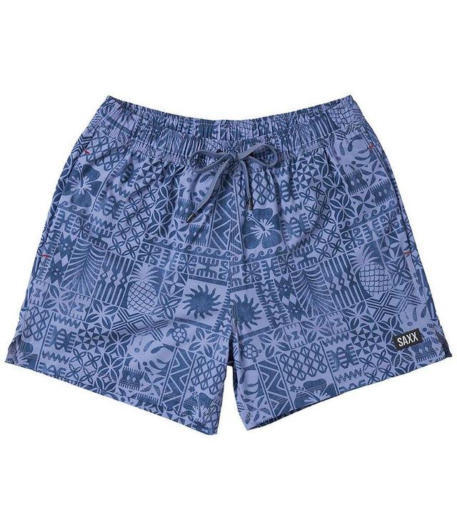 SAXX Tropical Tapa Oh Buoy 5 Inseam Volley Swim Shorts Product Image