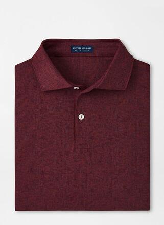 Peter Millar Mens Switching Gears Performance Jersey Polo | Color: Vermouth | Size: L Product Image