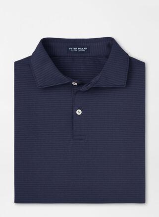 Peter Millar Mens Empire Performance Jersey Polo | Color: Navy | Size: M Product Image