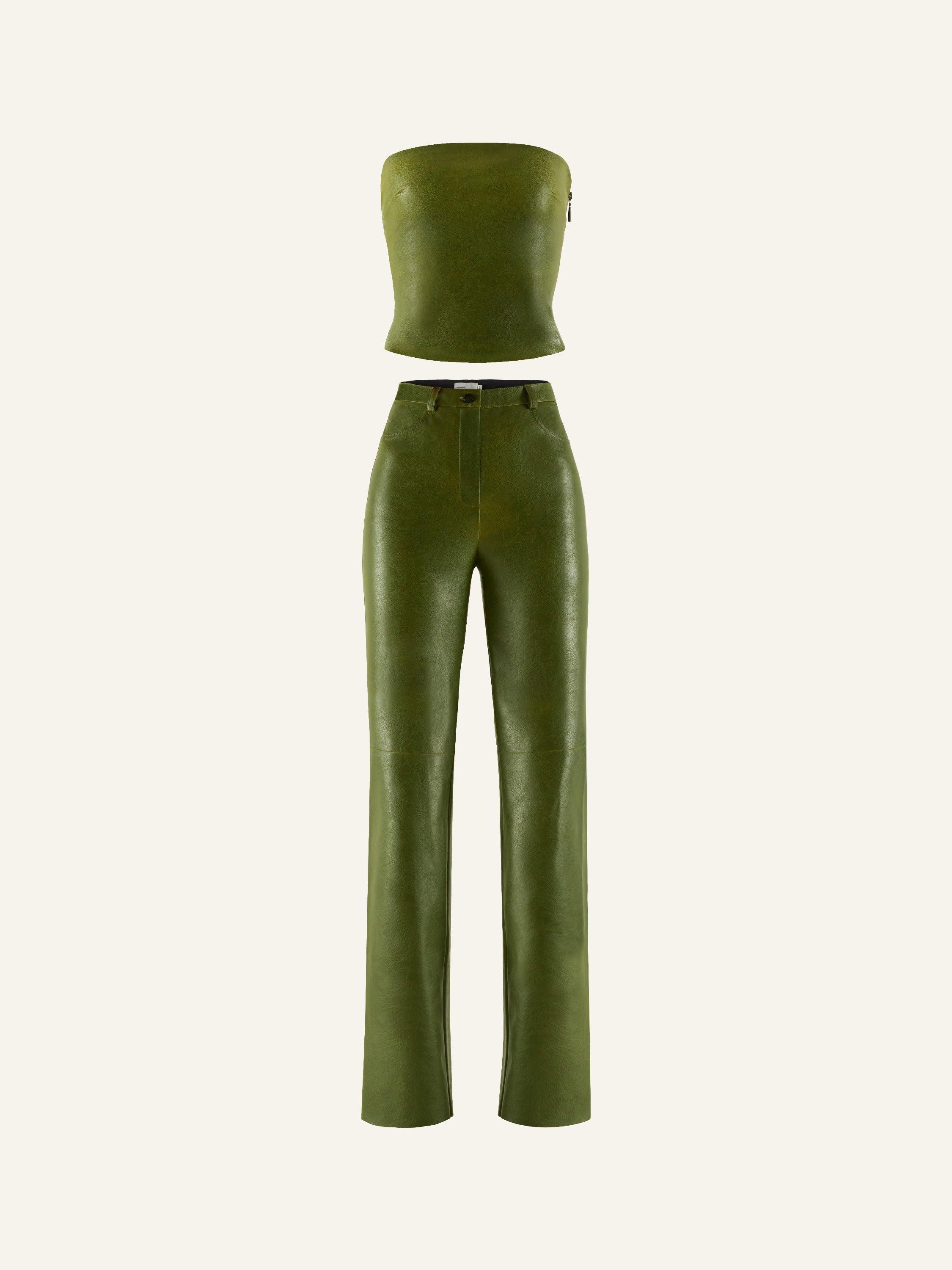 Bundle: Killa bandeau in Peridot + Killa pants in Peridot Product Image