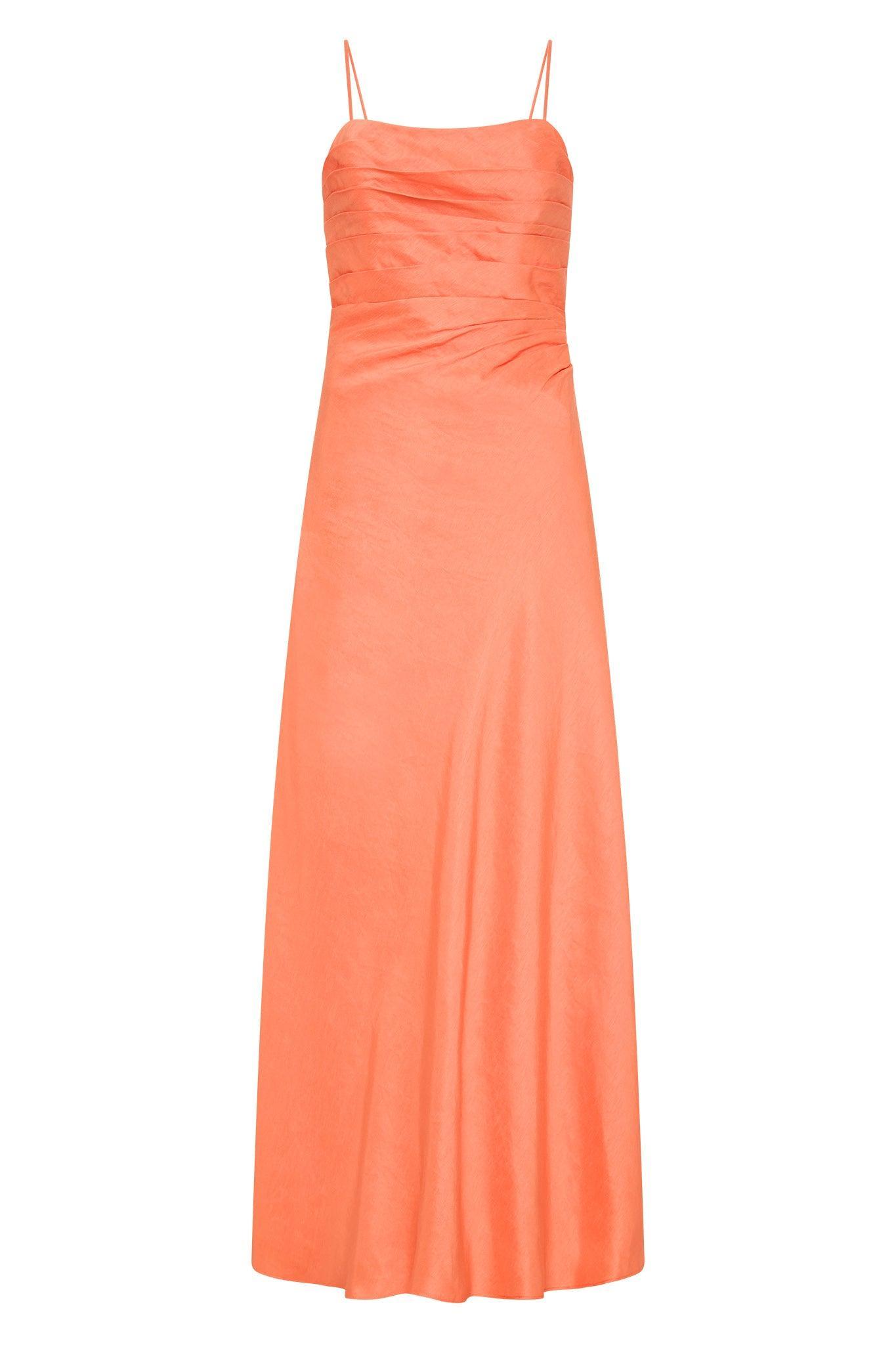 Clarice Draped Maxi Dress Product Image