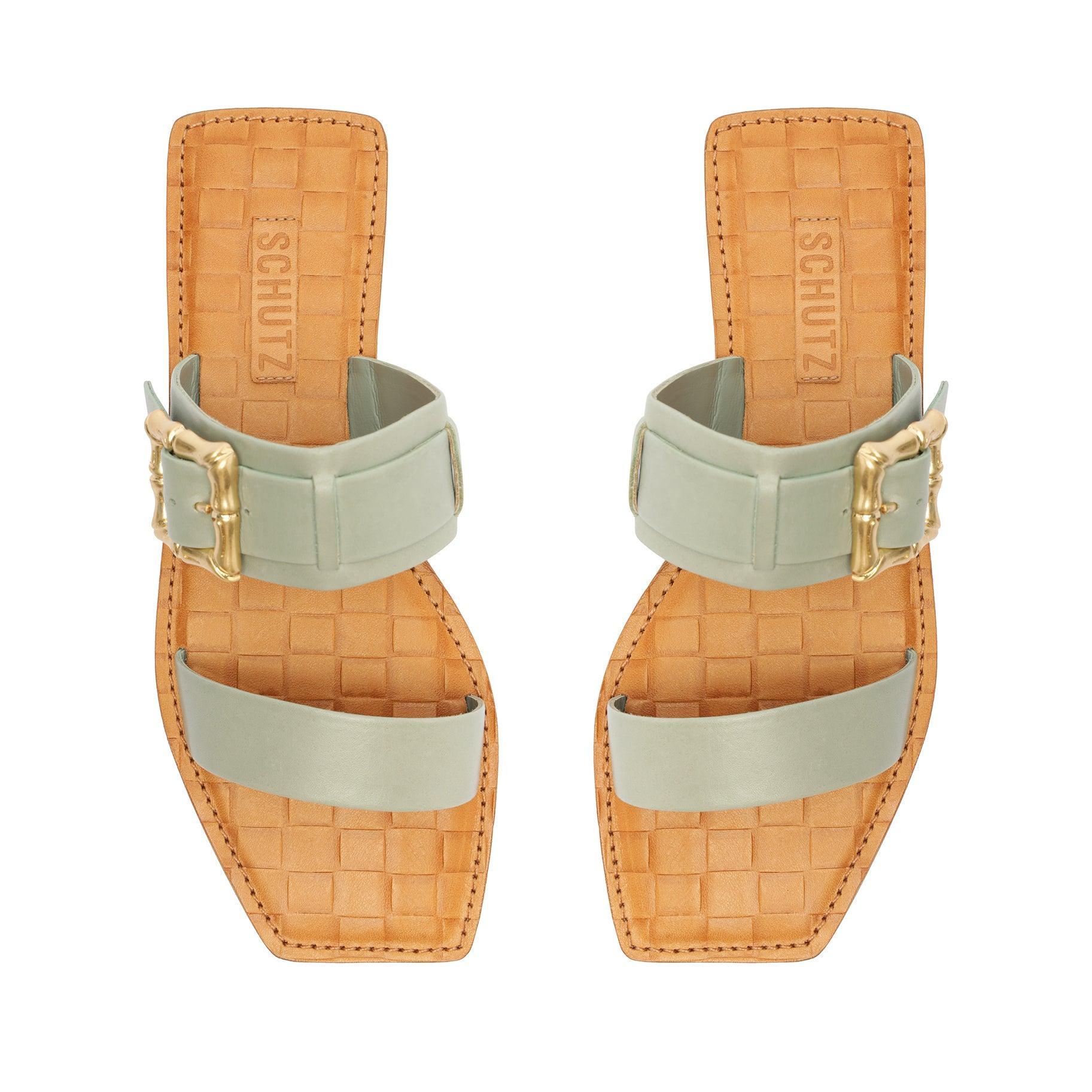 Enola Double Leather Sandal Female Product Image