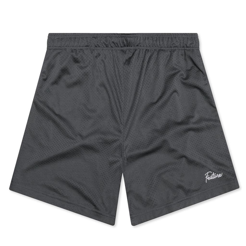 West Mesh Shorts - Grey Male Product Image