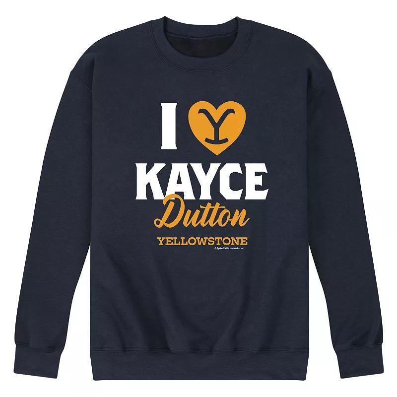 Mens Yellowstone I Love Kayce Sweatshirt Product Image