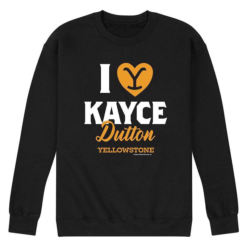 Mens Yellowstone I Love Kayce Sweatshirt Product Image