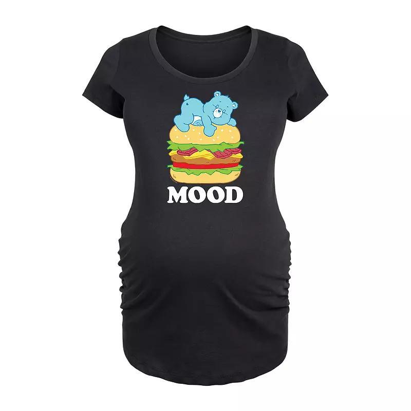 Maternity Care Bears Mood Bedtime Bear Burger Graphic Tee, Womens Product Image