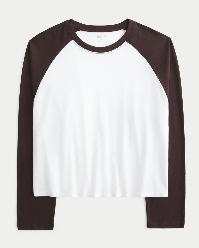 Easy Long-Sleeve Raglan T-Shirt Product Image