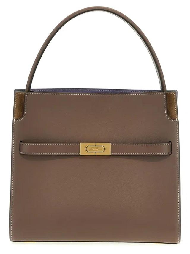 Small Lee Radziwill Handbag In Brown Product Image