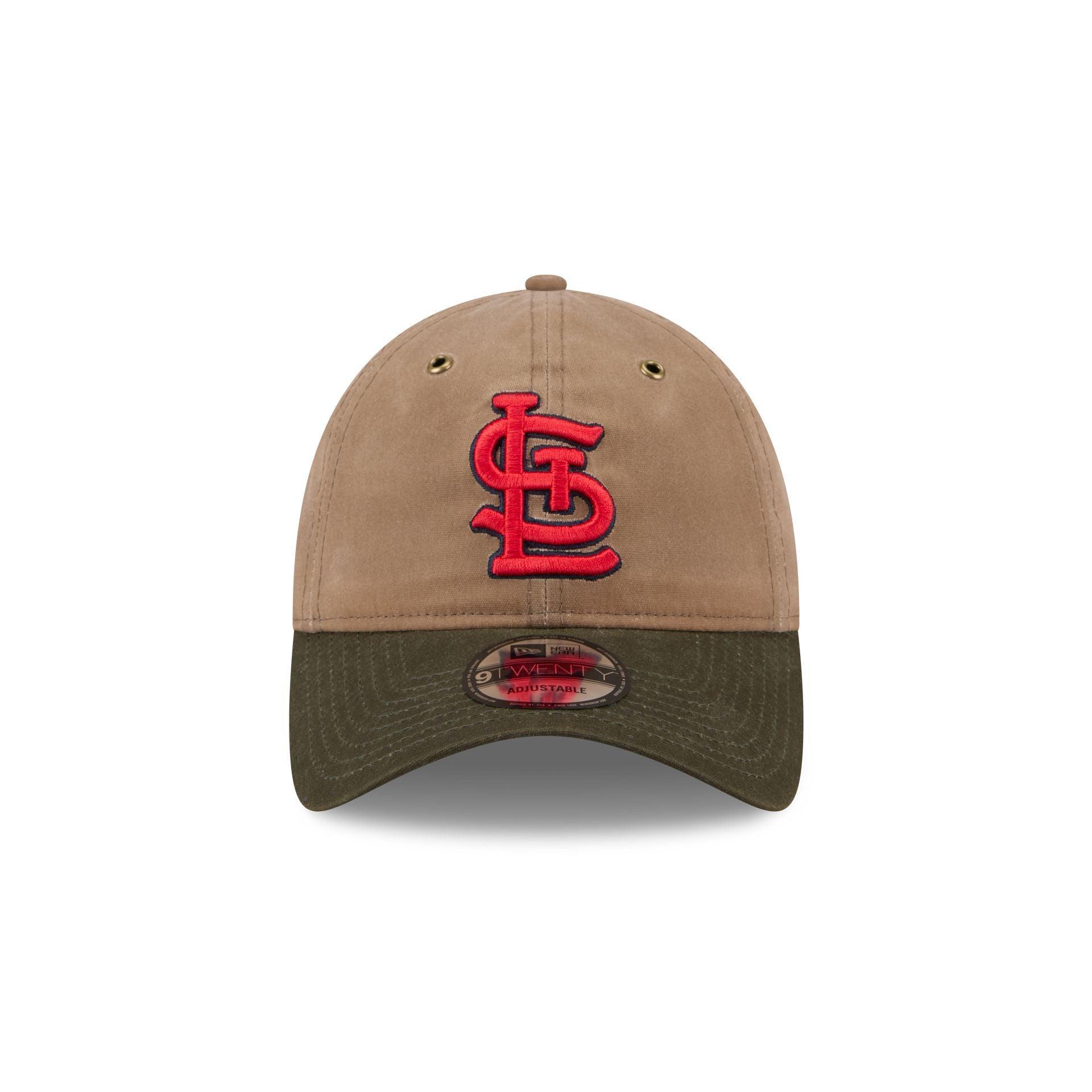 St. Louis Cardinals Wax Canvas 9TWENTY Adjustable Hat Male Product Image